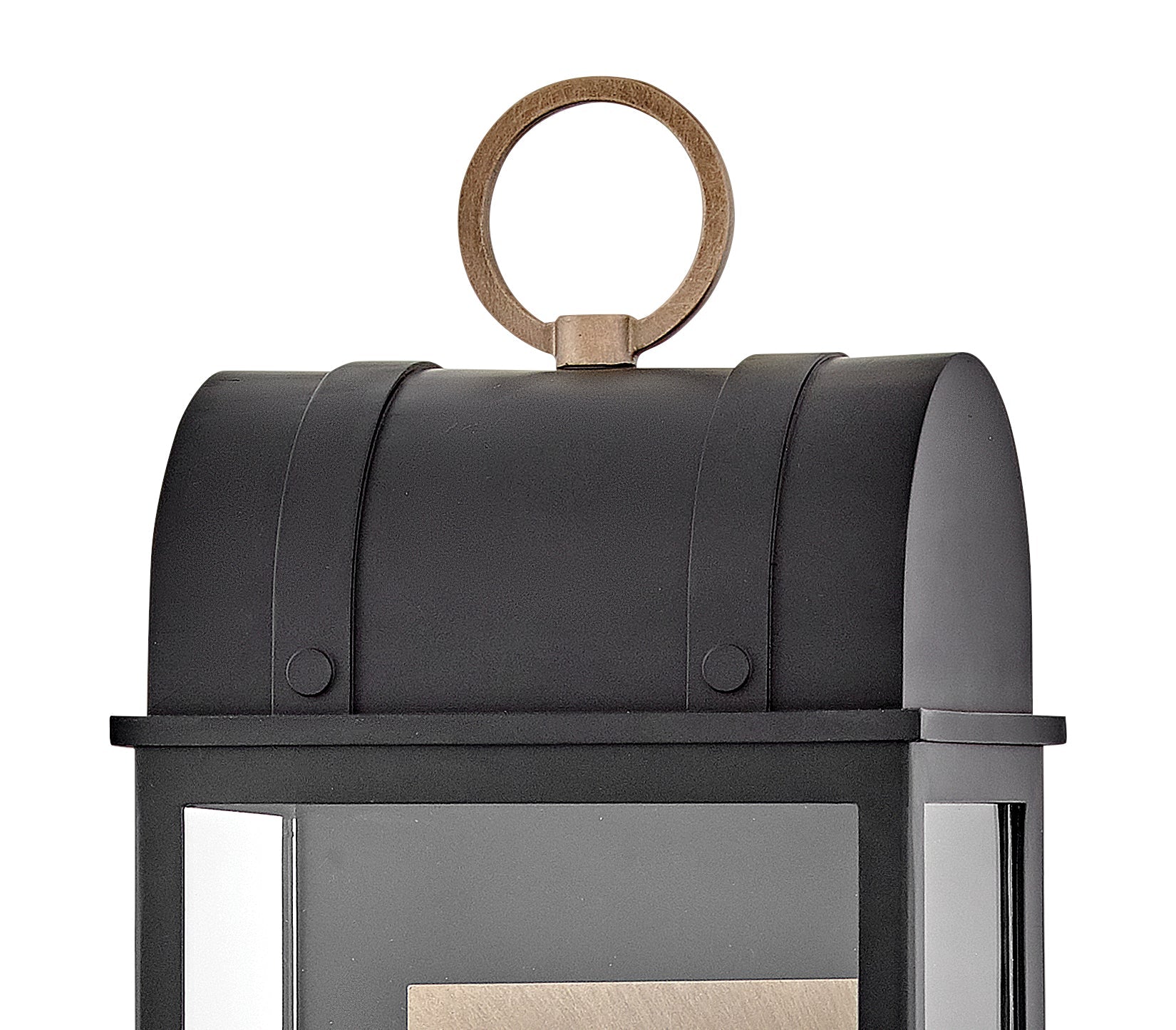 Campbell 2L wall mount lantern - 10664BK-BU