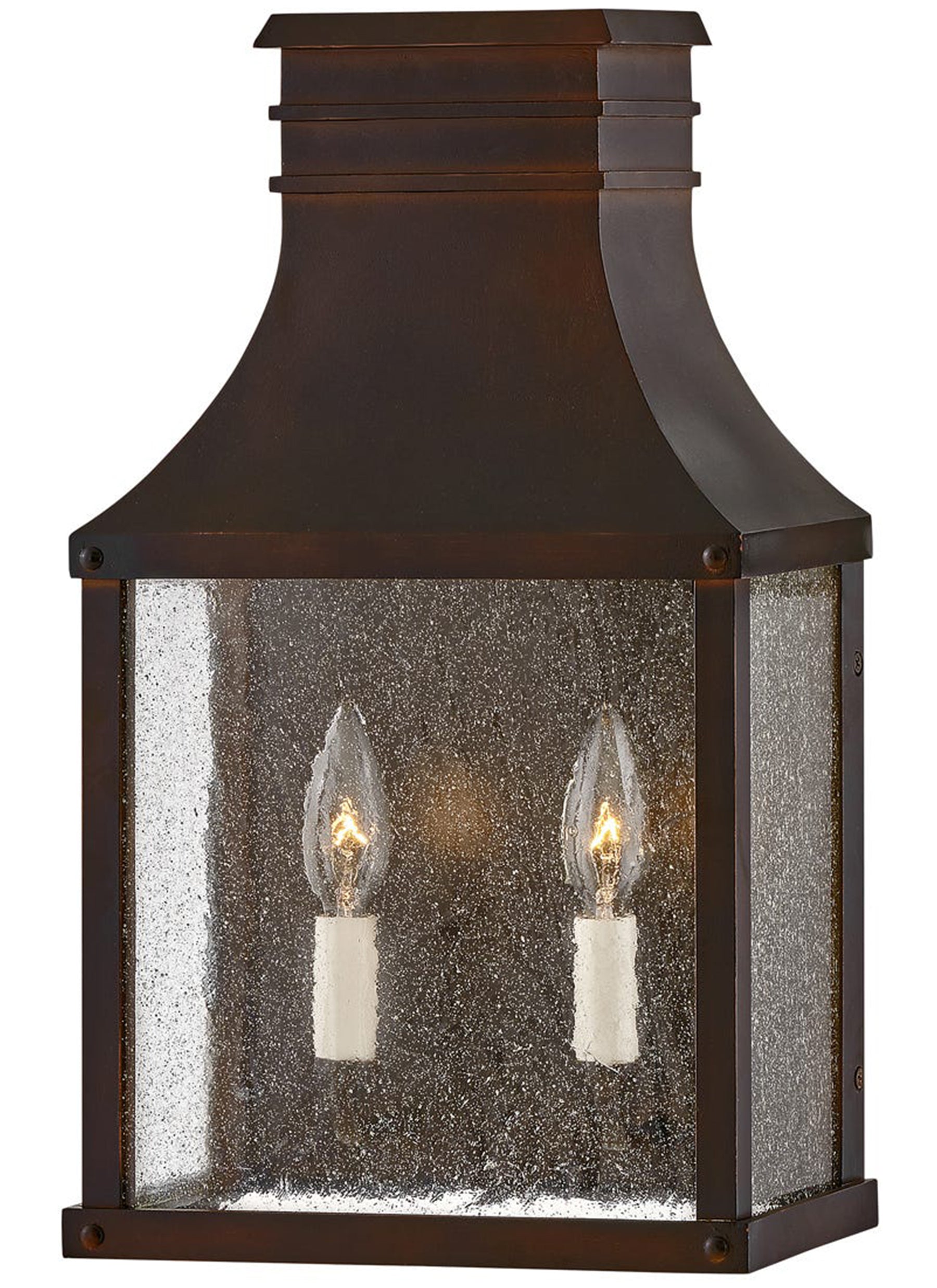 Beacon Hill 2L medium outdoor wall lantern - 17466BLC