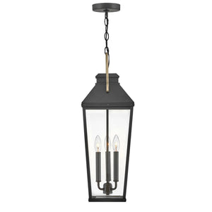 Dawson 3L Large Pendant - 17502BK