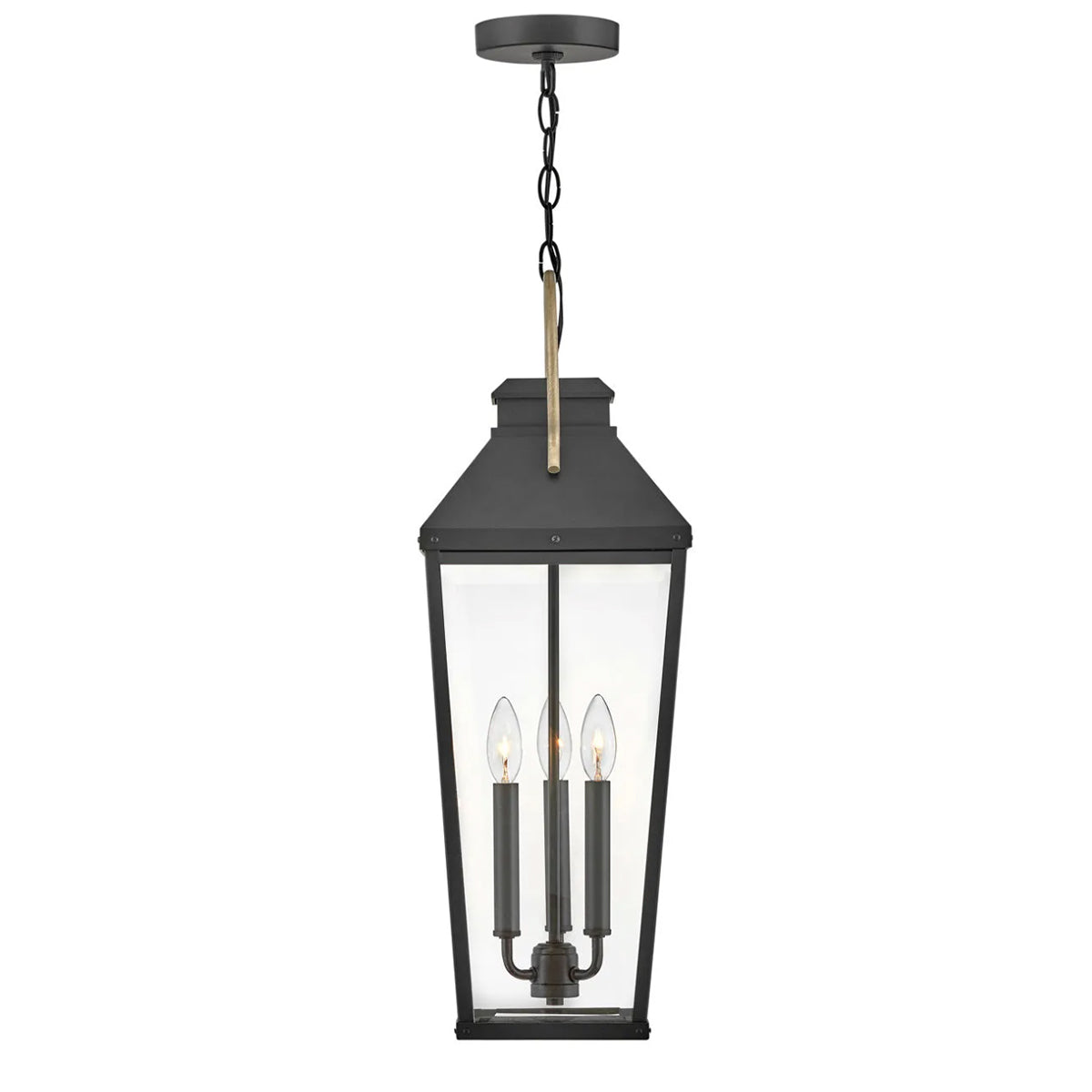 Dawson 3L Large Pendant - 17502BK