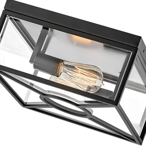 Brixton 2L flush mount - 18373BK