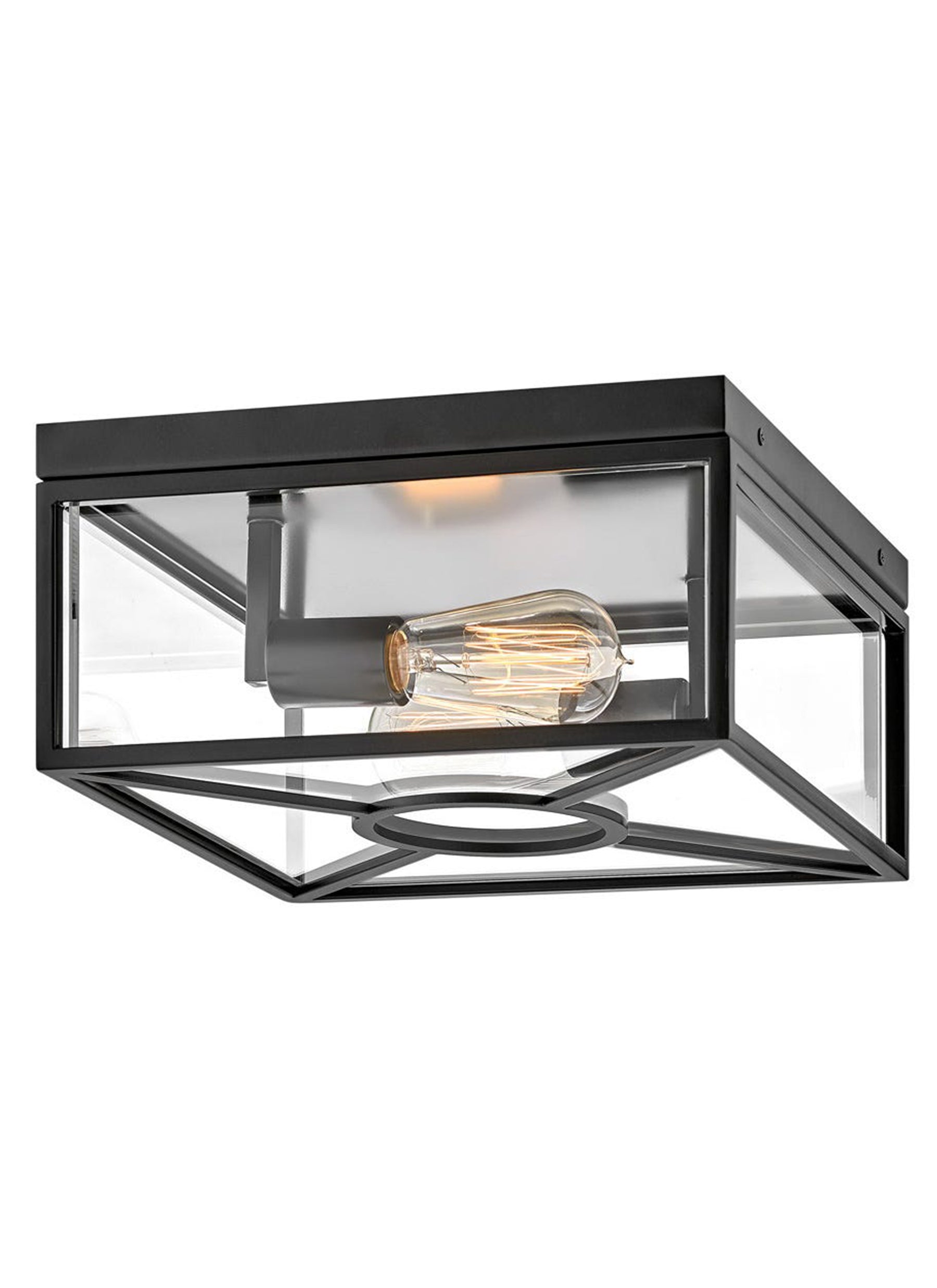 Brixton 2L flush mount - 18373BK