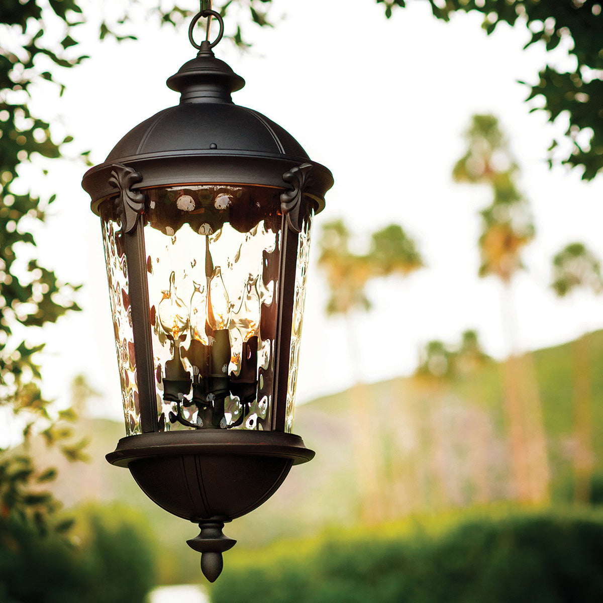 Windsor 3L large hanging lantern - 1892BK