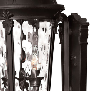 Windsor 3L medium outdoor wall lantern - 1894BK