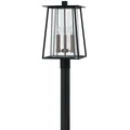 Walker 3L Large Outdoor Post Top - 2101BK