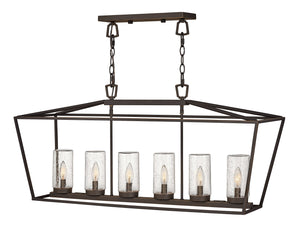 Alford Place 6L linear chandelier - 2569OZ