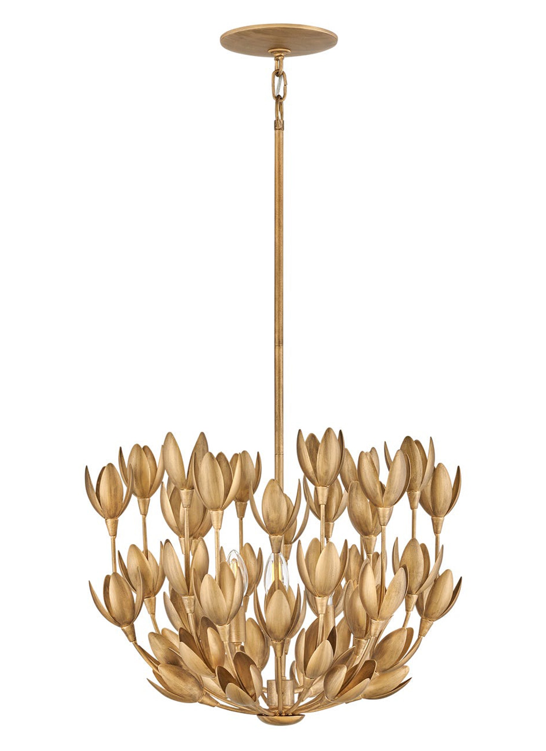 Flora 3L chandelier/ semi-flush mount - 30011BNG