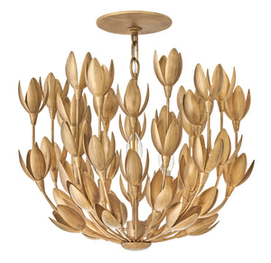 Flora 3L chandelier/ semi-flush mount - 30011BNG