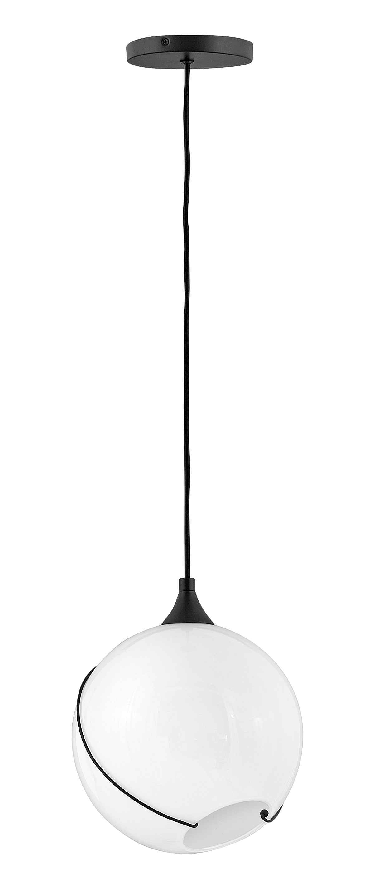 Skye 1L Pendant - 30303BLK-WH