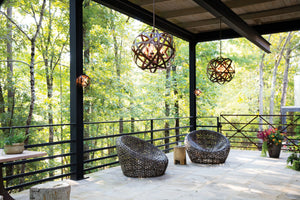 Carson 3L outdoor pendant - 29703VI