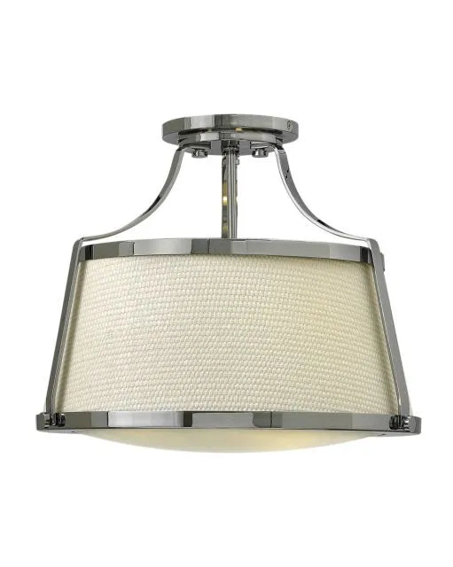 Charlotte 3L Small Semi-Flush Mount - 3521CM