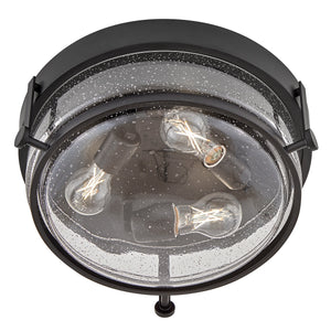 Harper 3L flush mount - 3640BK-CS