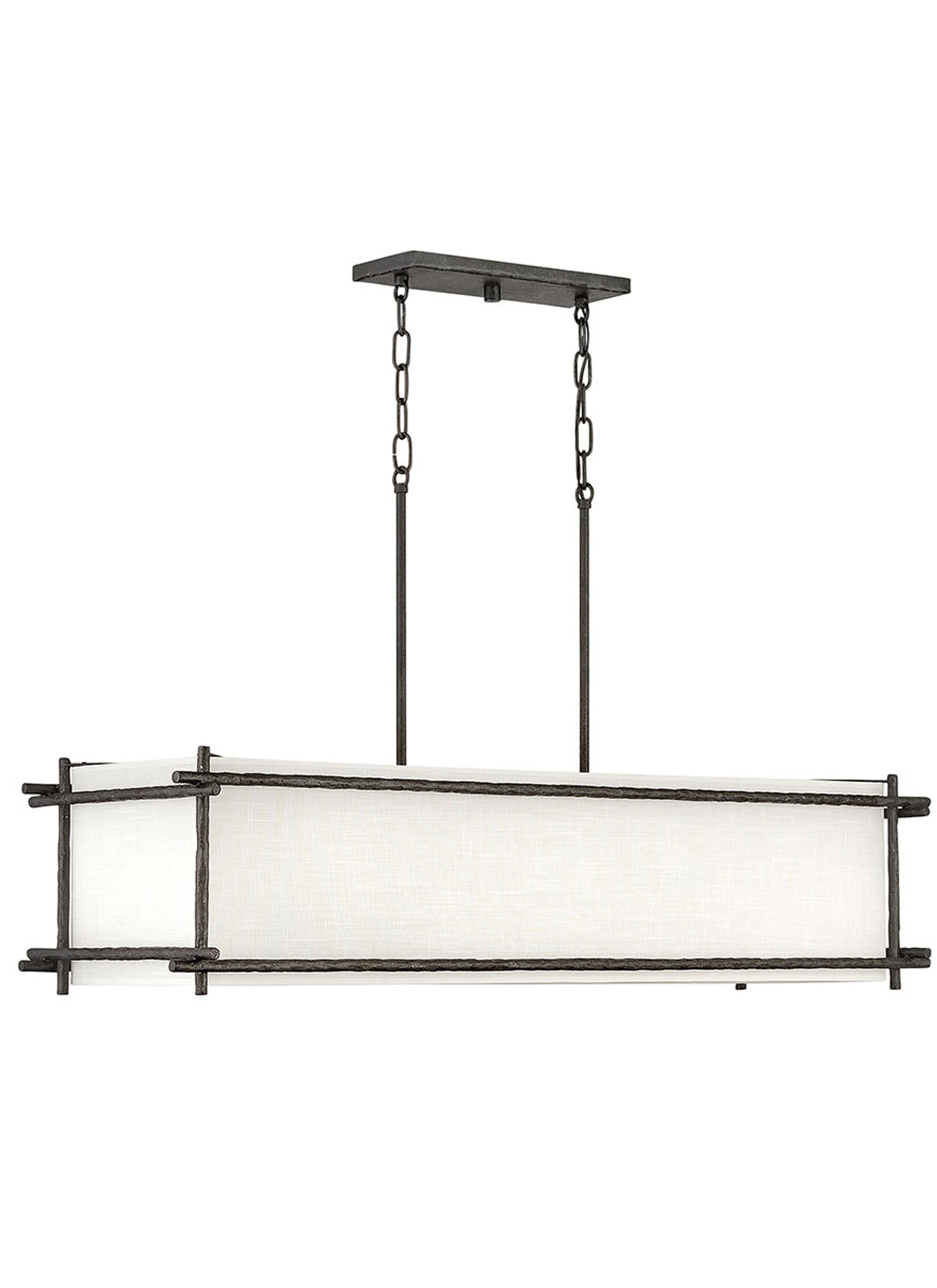 Tress 6L linear chandelier - 3676FE