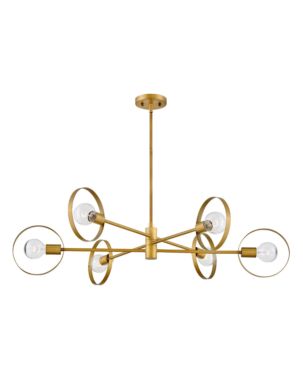 Desi 6L Chandelier - 37296LCB