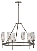 Ana 6L medium chandelier - 38255BX