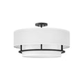 Graham 4L semi-flush mount - 38894BK