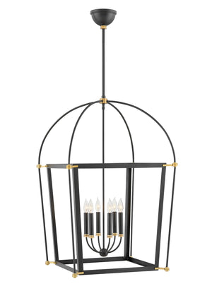 Selby 6L Pendant - 4056BK