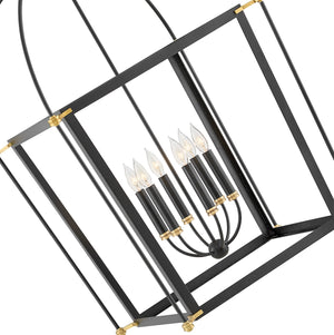 Selby 6L Pendant - 4056BK