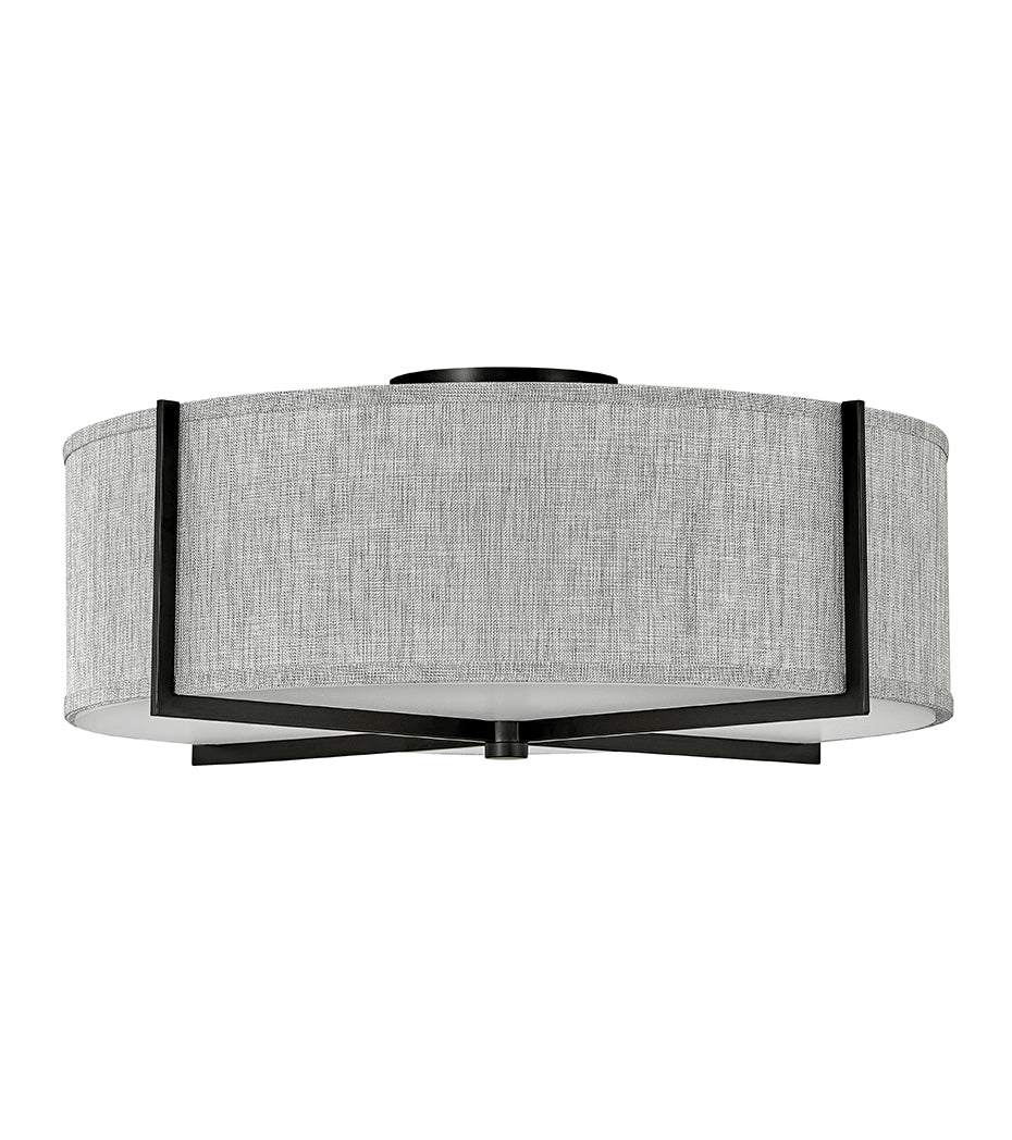 Axis 4L Large semi-flush mount - 41709BK