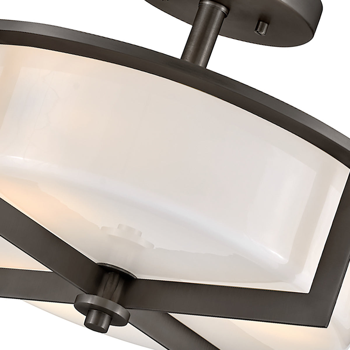 Baxley 3L medium semi-flush mount - 42033BX