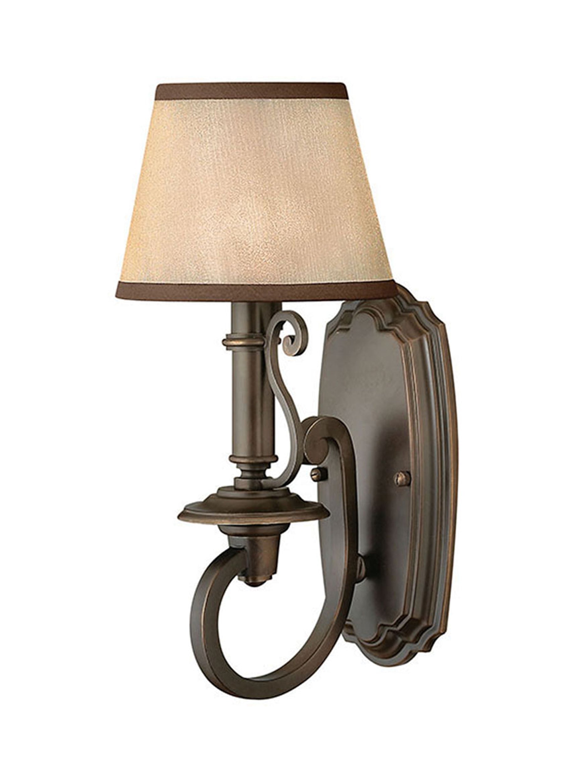 Plymouth 1L Light Sconce - 4240OB