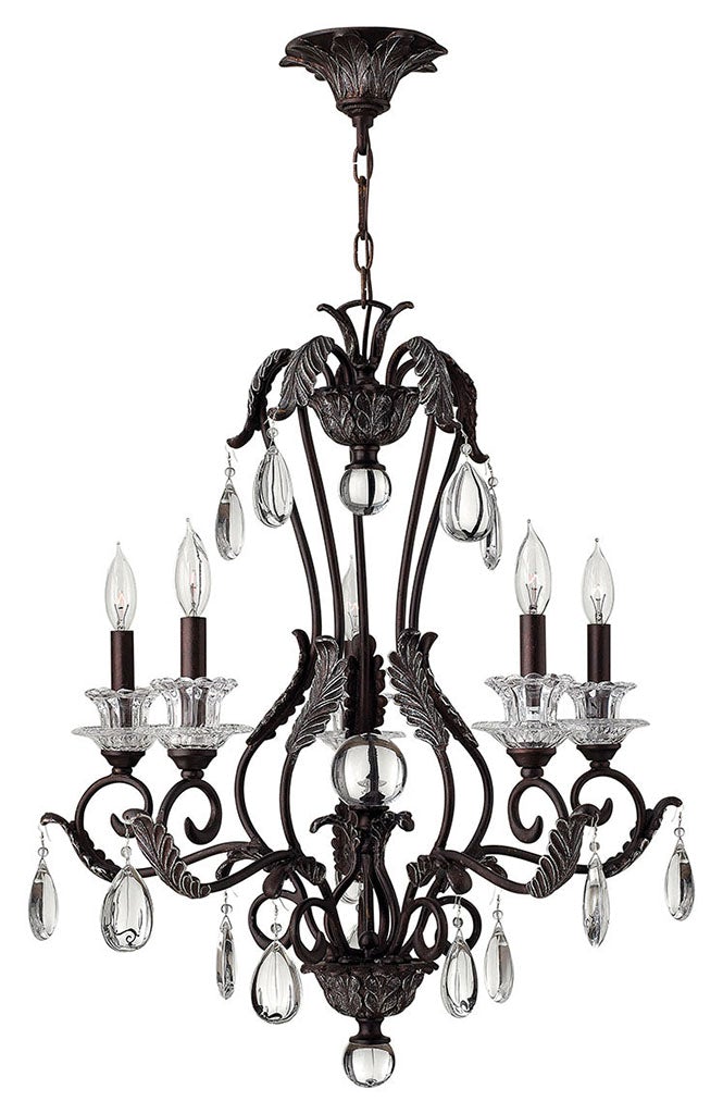 Marcellina 5L Chandelier - 4405GR