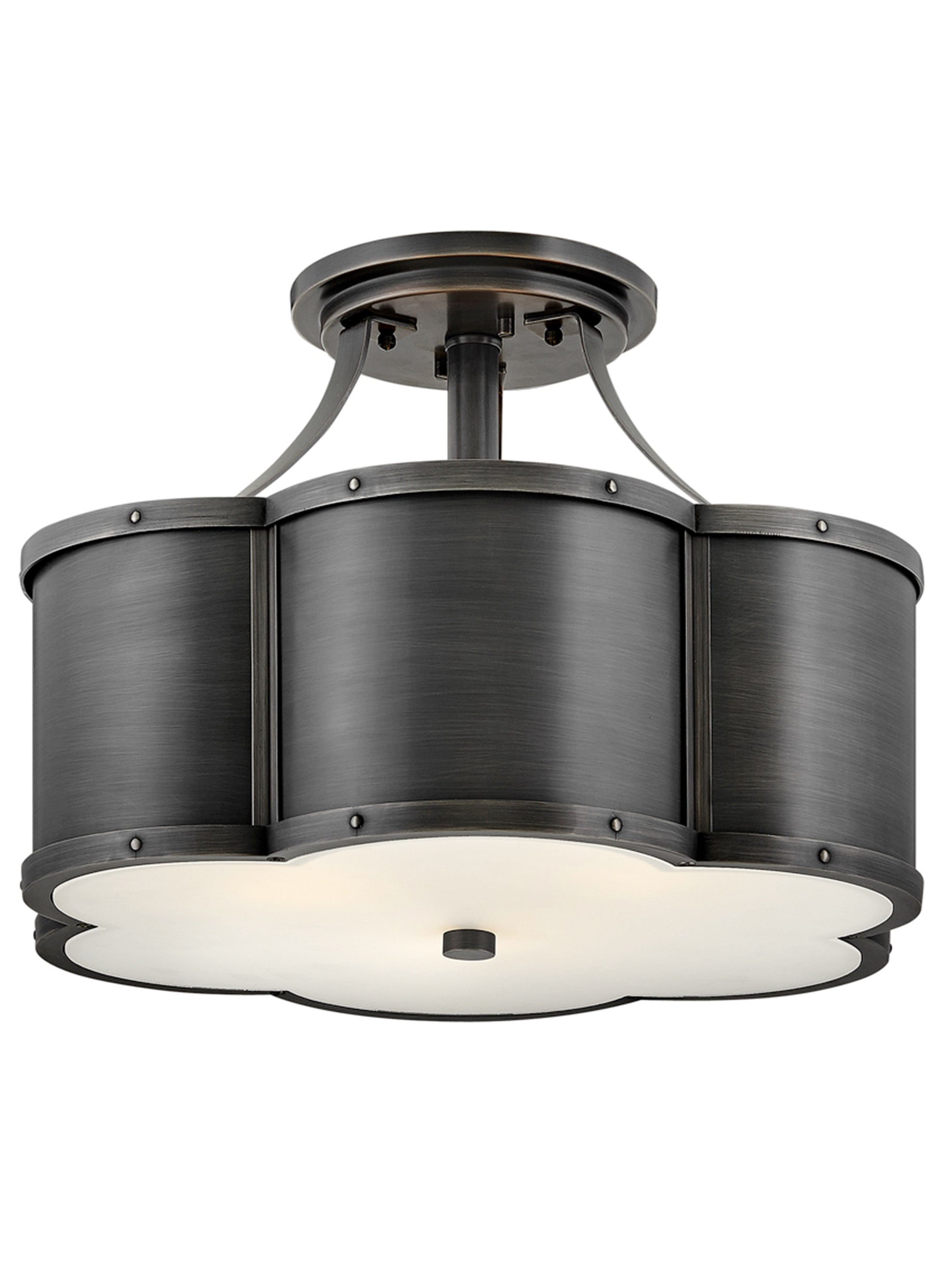 Chance 3L medium semi-flush mount - 4444BLB