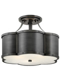 Chance 3L medium semi-flush mount - 4444BLB