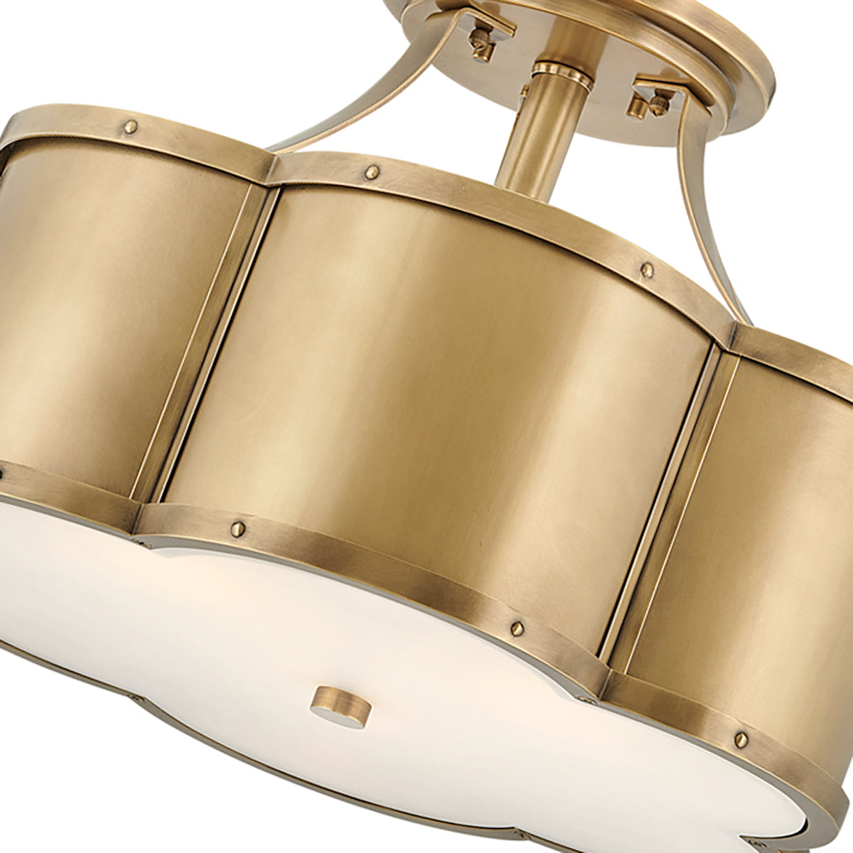 Chance 3L medium semi-flush mount - 4444HB