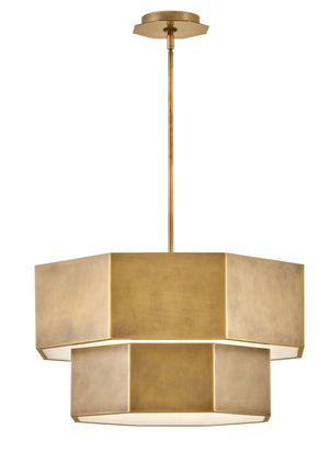 Facet 7L Medium Convertible Chandelier - 46994HB