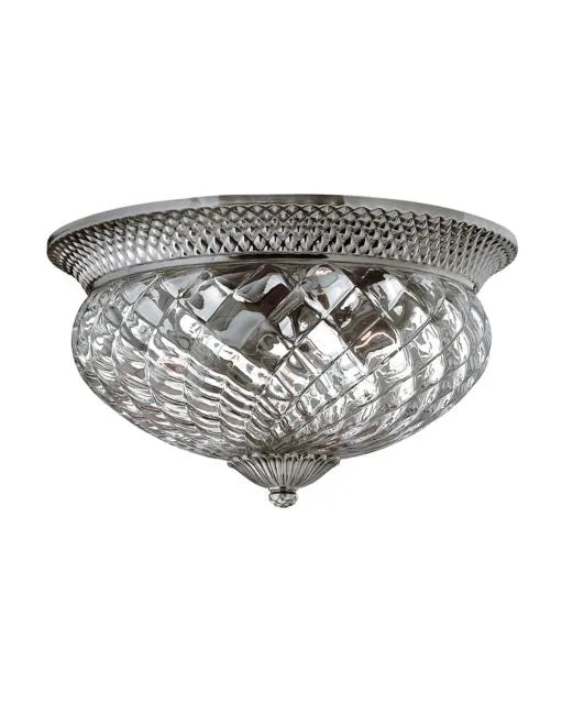 Plantation 3L Medium Flush Mount - 4881PL