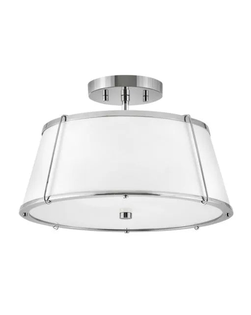 Clarke 2L Medium Semi-Flush Mount - 4893PN