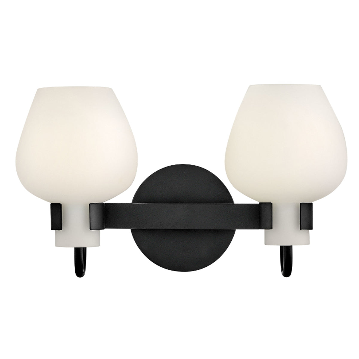 Sylvie 1L wall sconce - 50952BK