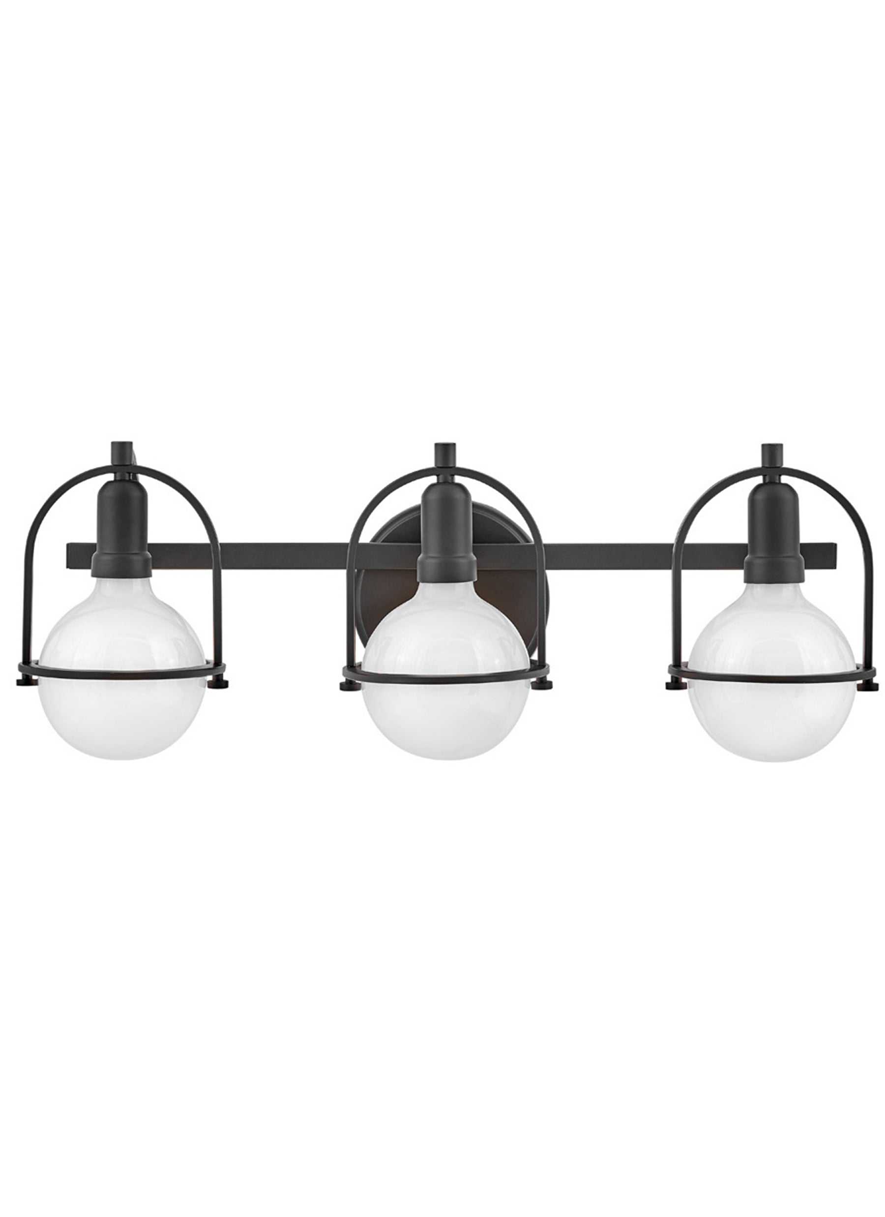 Somerset 3L medium wall sconce - 53773BK