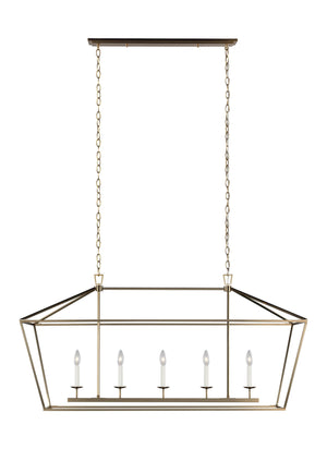 Dianna 5L linear chandelier - 6692605-848