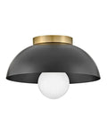 Stu 1L Small Flush mount - 83301BK