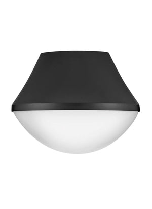 Haddie 1L Small Flush Mount - 83411BK