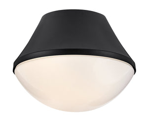 Haddie 1L Small Flush Mount - 83411BK