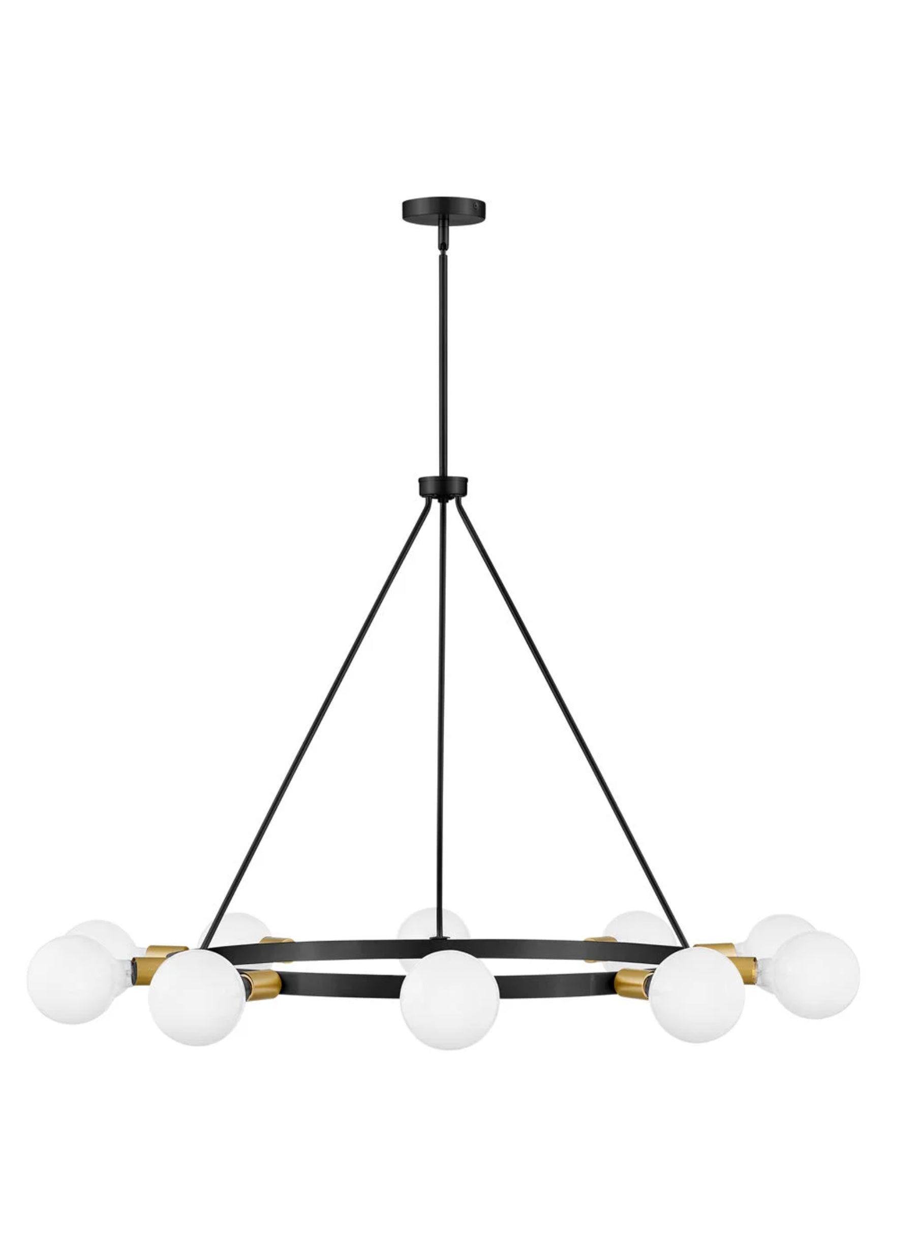 Orla 10L Large Chandelier -83610BK