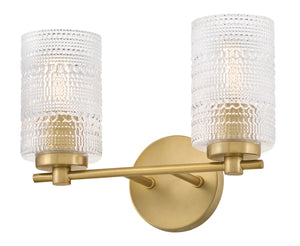 Mabel 2L wall sconce - 85572LCB