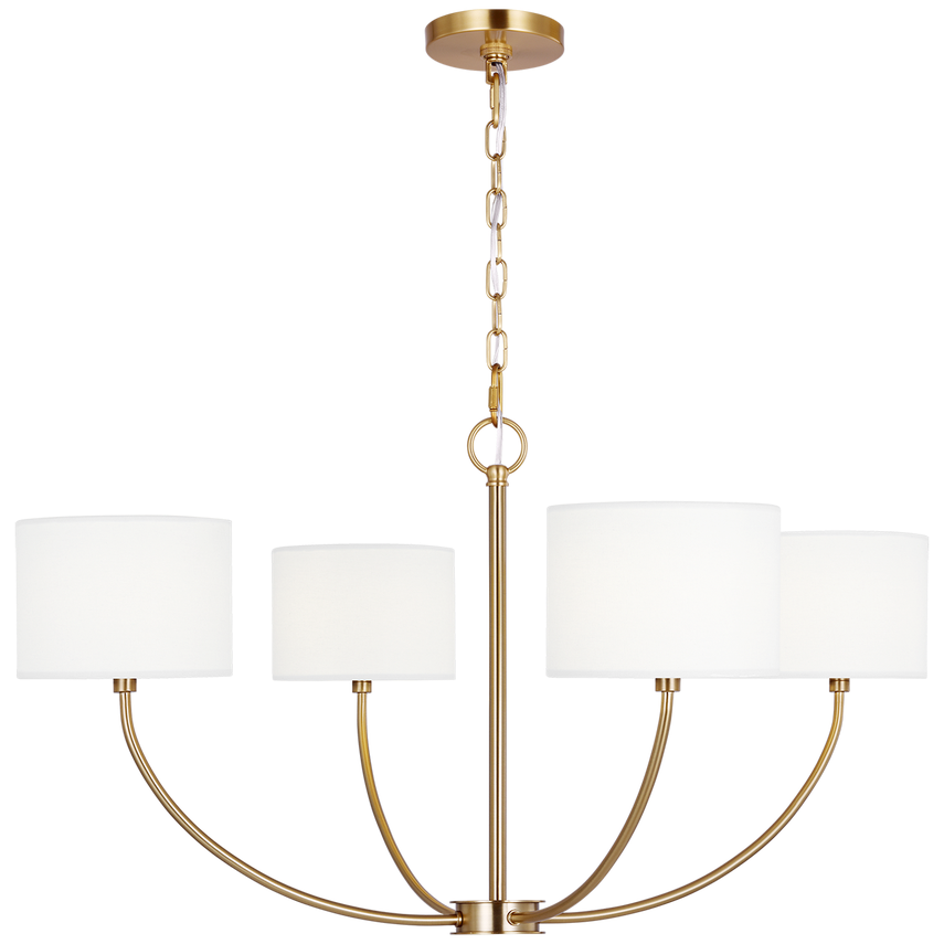 Sawyer 4L chandelier - KSC1034BBS