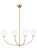 Galassia 4L chandelier - AEC1124BBS