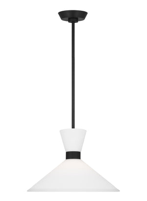 Belcarra 1L Medium Pendant - DJP1091MBK