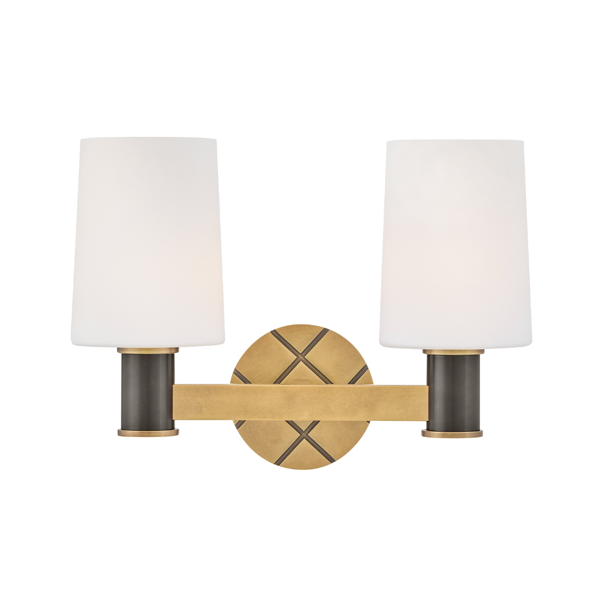 Declan 2L wall sconce - 51372HB-BX