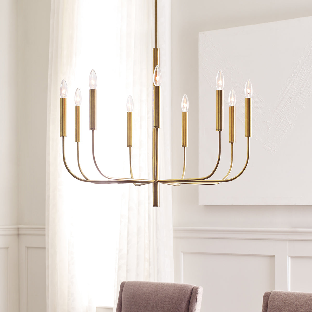 Brianna 9L chandelier - EC1009BBS