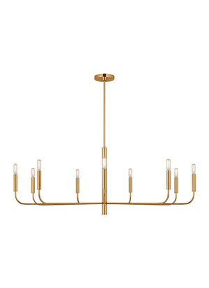 Brianna 9L wide chandelier - EC1319BBS