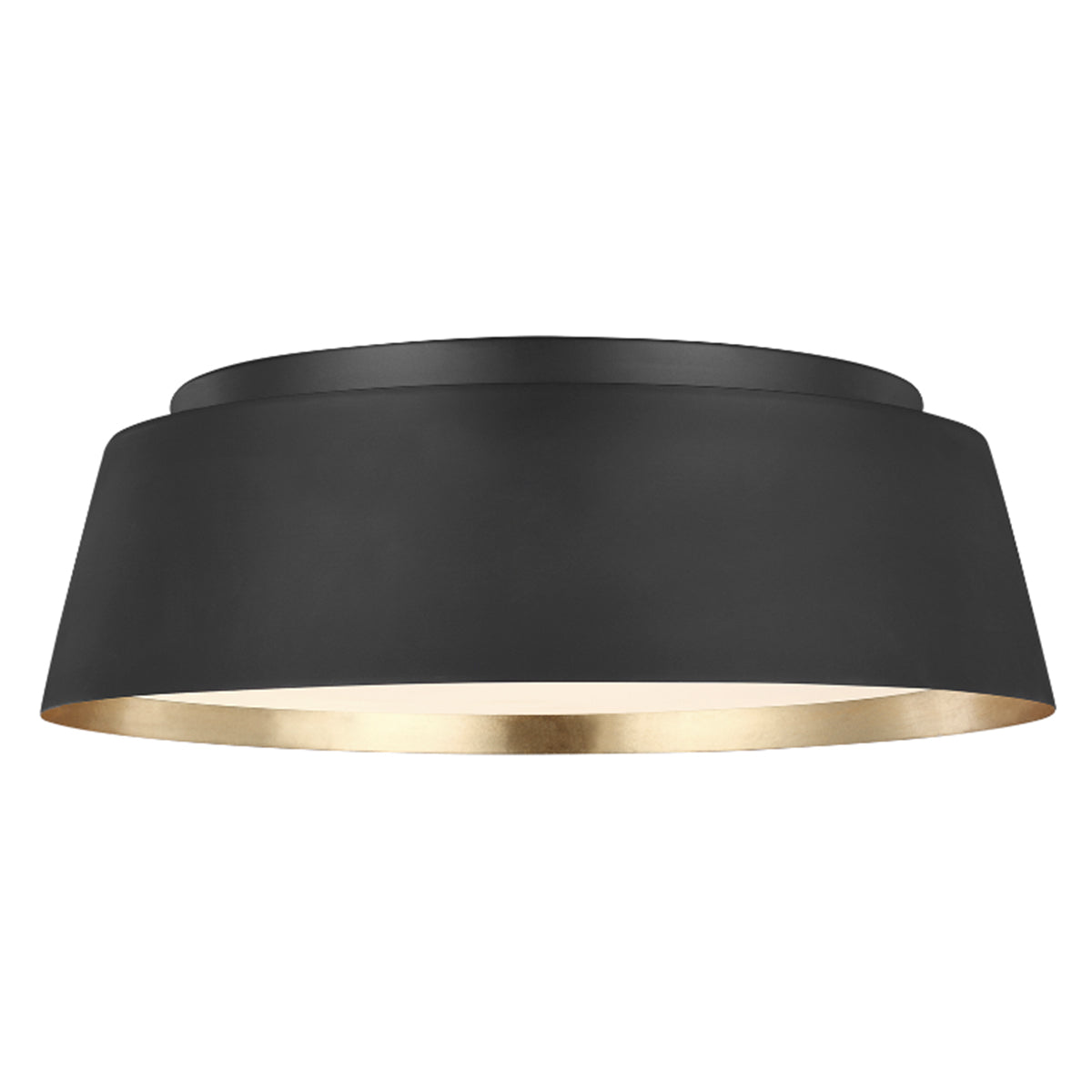 Asher 3L medium flush mount - EF1003MBK