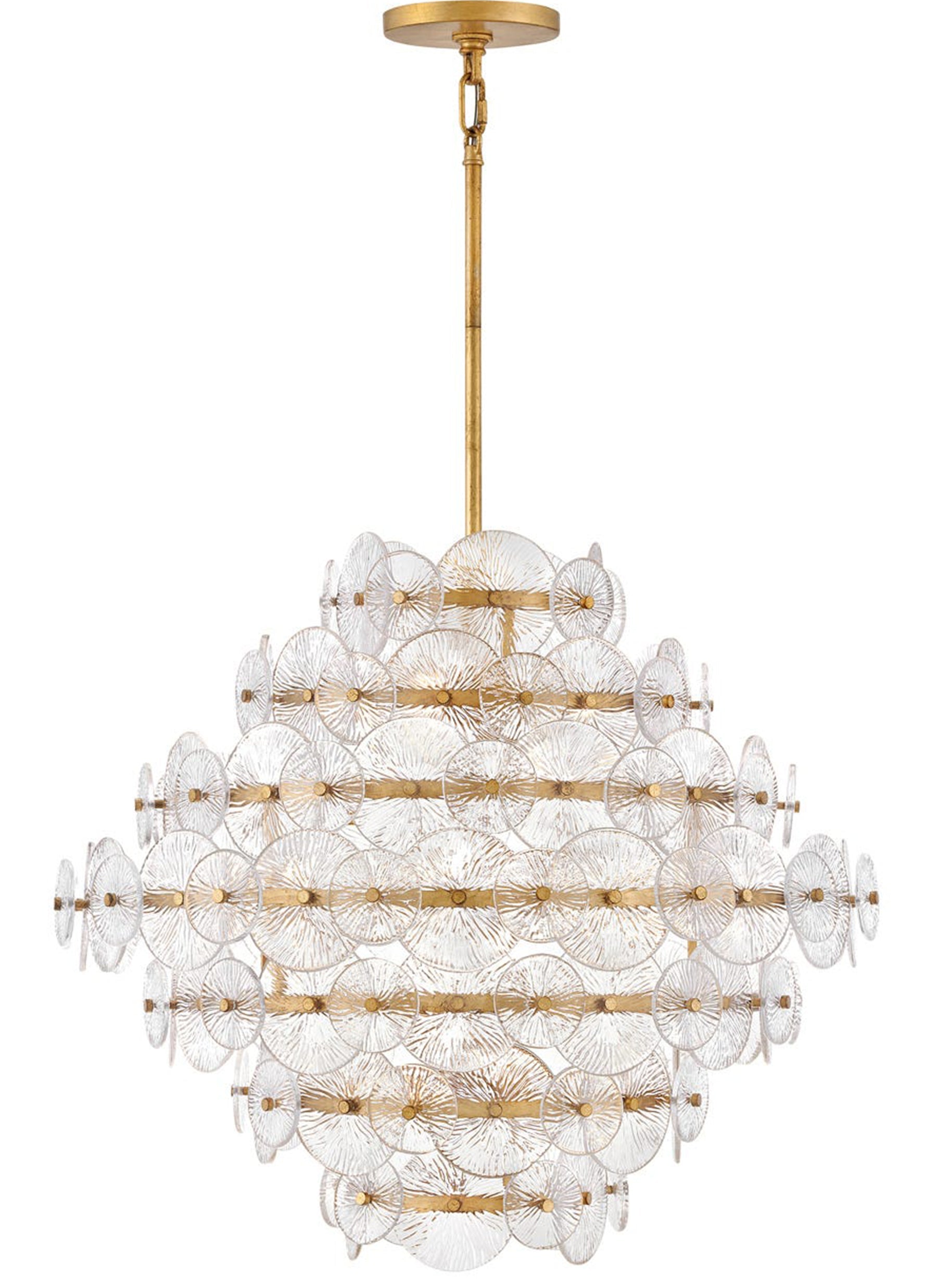 Rene 16L medium chandelier - FR30128DA