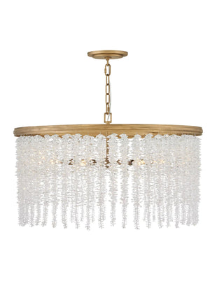 Rubina 6L Medium Convertible Chandelier- FR41494BNG