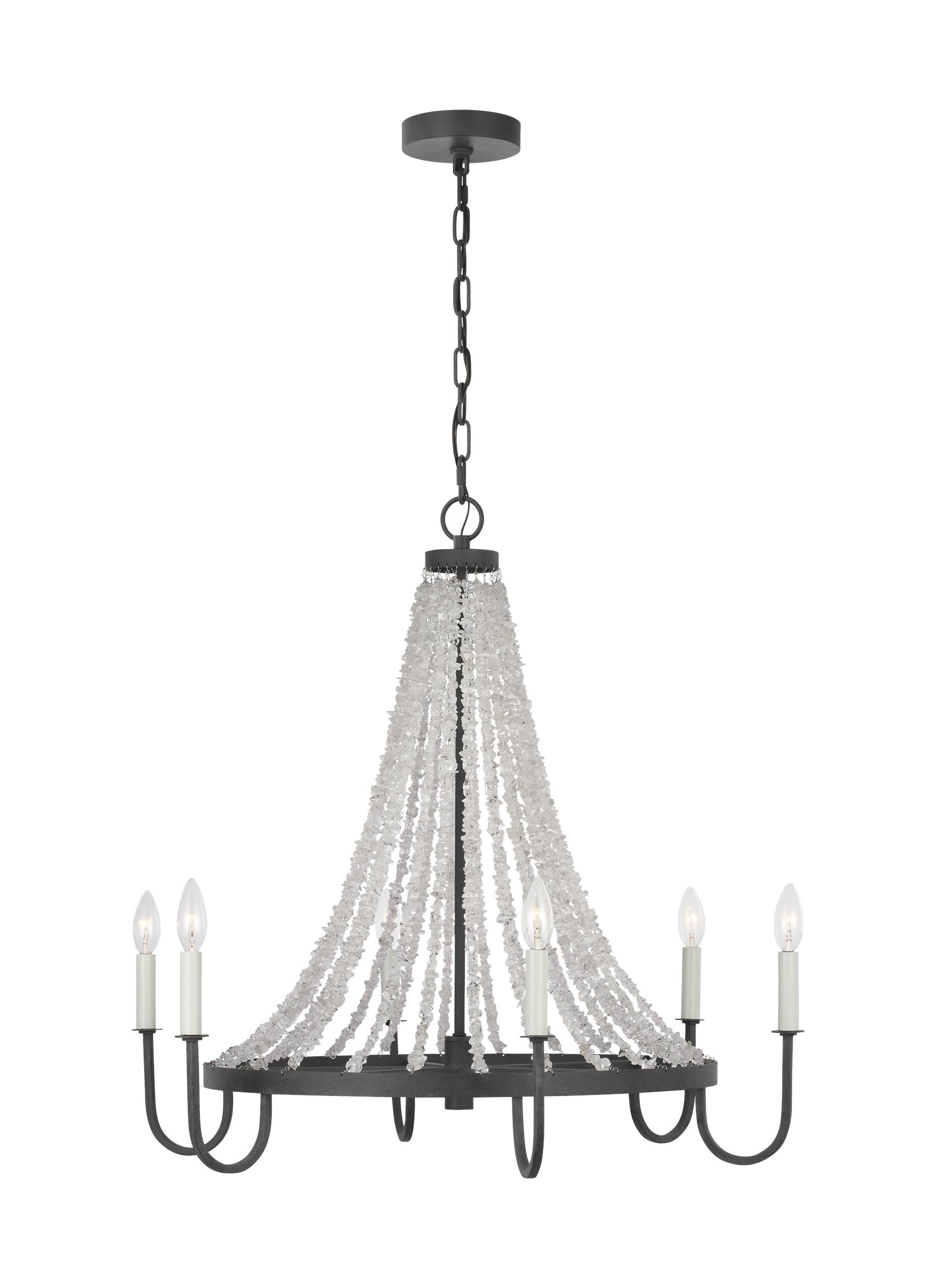 Leon 6L Medium Chandelier - AC1066DWZ